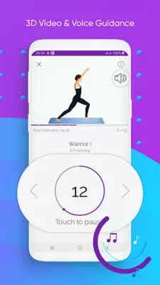 Yoga Workout - Daily Yoga android App screenshot 0