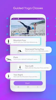 Yoga Workout - Daily Yoga android App screenshot 1